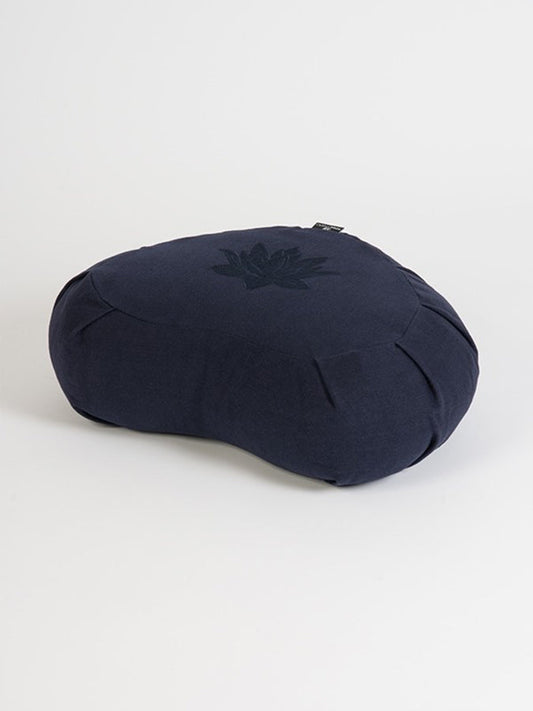 Yoga Studio Crescent Lotus Zafu Buckwheat Cushion – GOTS Organic Cotton