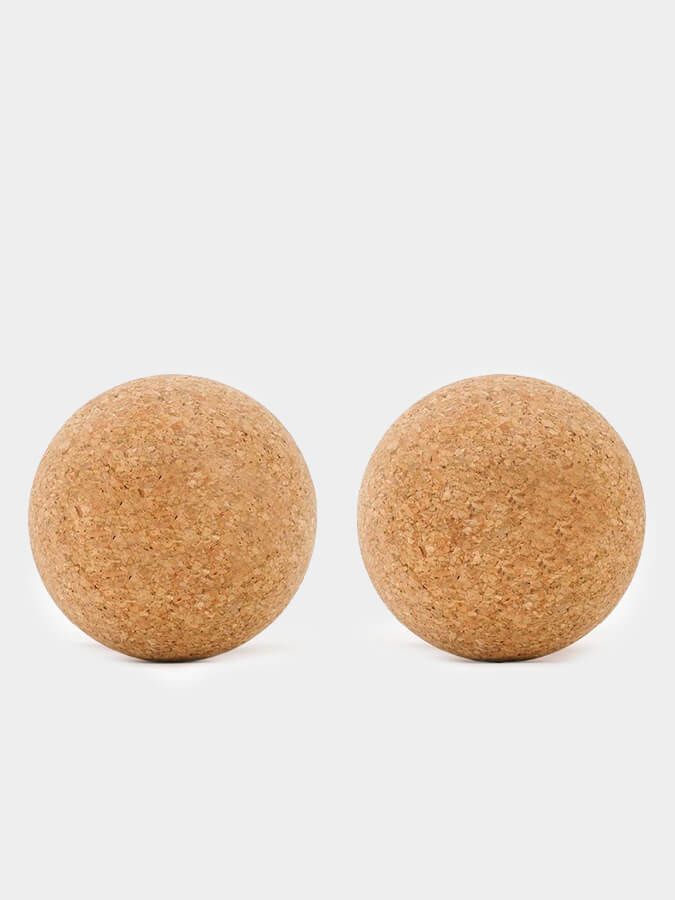 Yoga Studio Cork Massage Balls — Twin Pack
