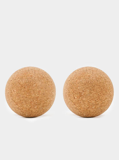 Yoga Studio Cork Massage Balls — Twin Pack