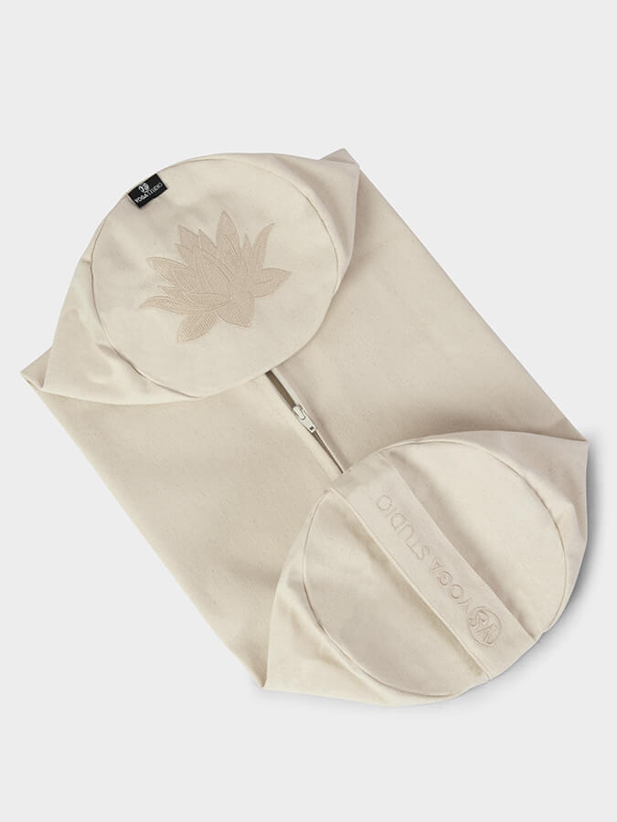 Yoga Studio Replacement Round Lotus Bolster Cover