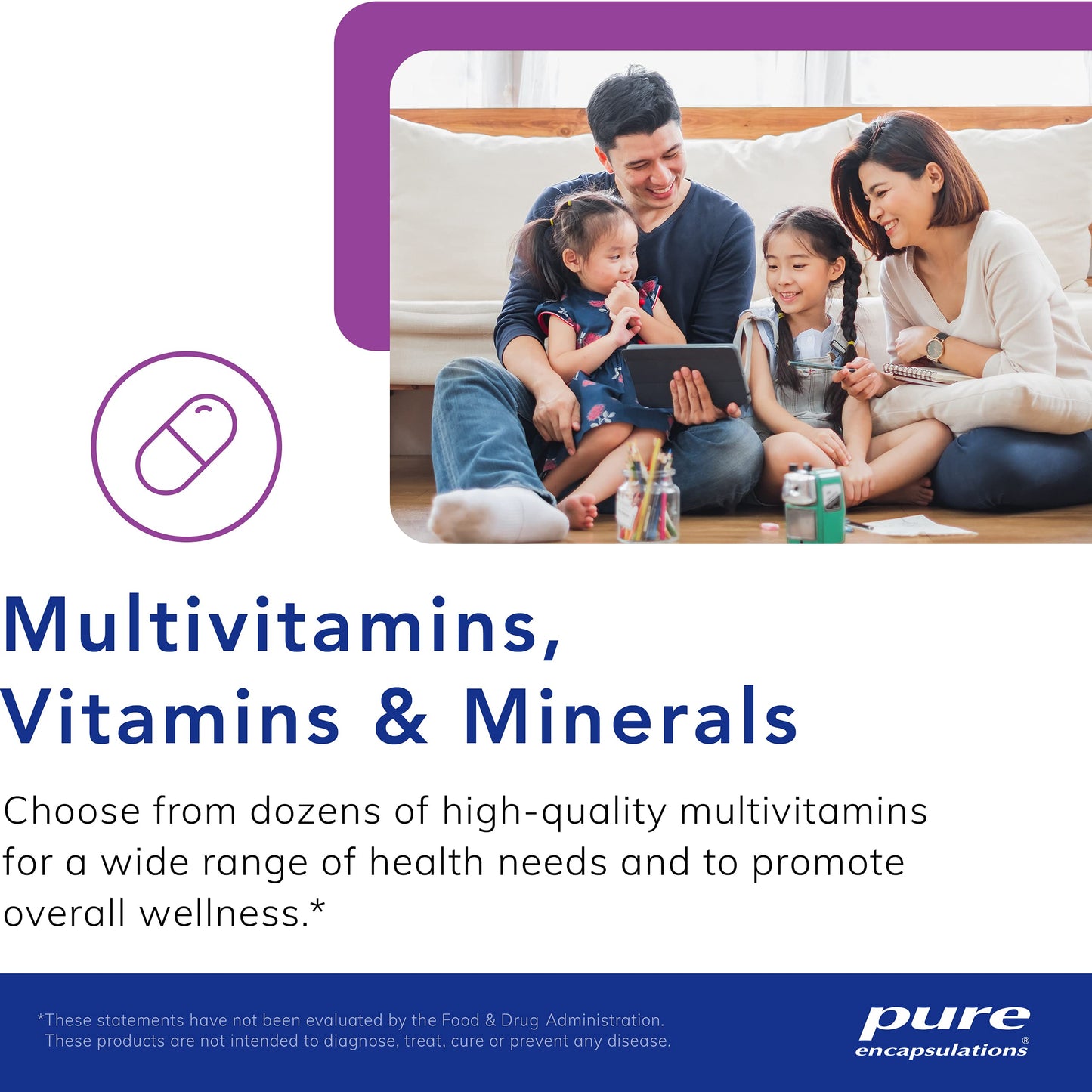 Pure Encapsulations Vitamin D3 25mcg (1000 IU) — 30 Capsules