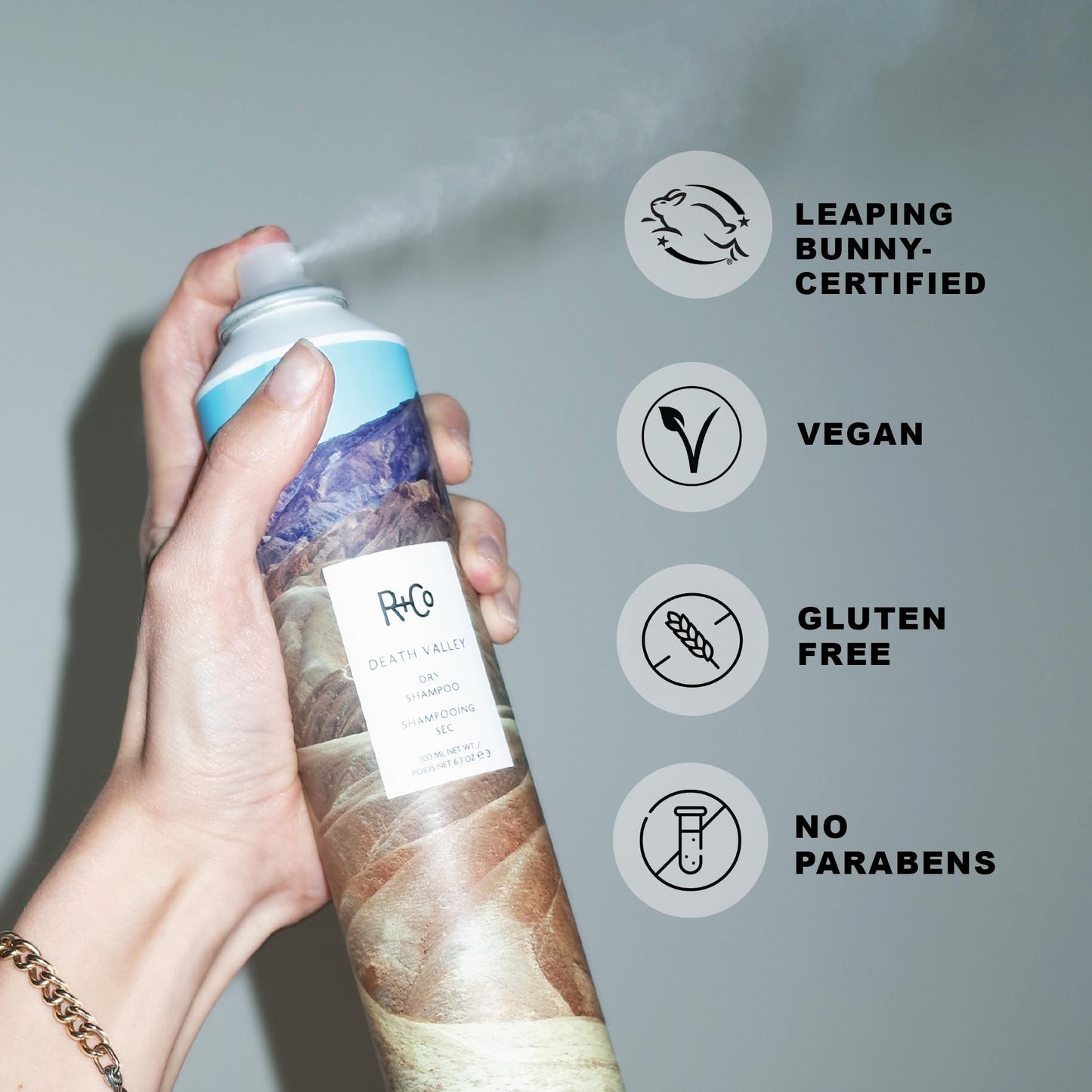 R+Co Death Valley Dry Shampoo — Travel Size 2-Pack, 1.6 fl oz