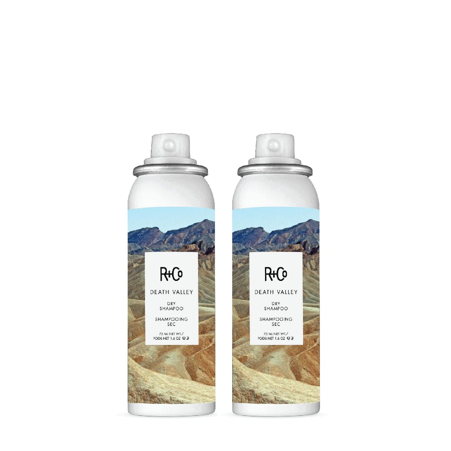 R+Co Death Valley Dry Shampoo — Travel Size 2-Pack, 1.6 fl oz