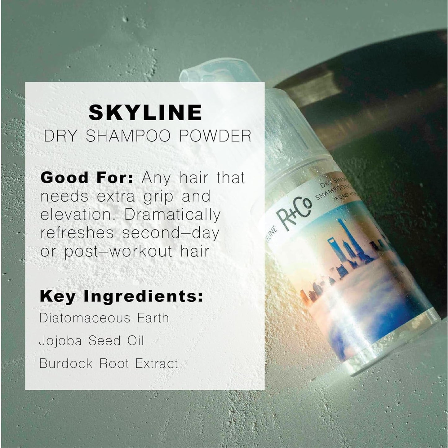 R+Co Skyline Dry Shampoo Powder — TSA-Approved, 1fl oz