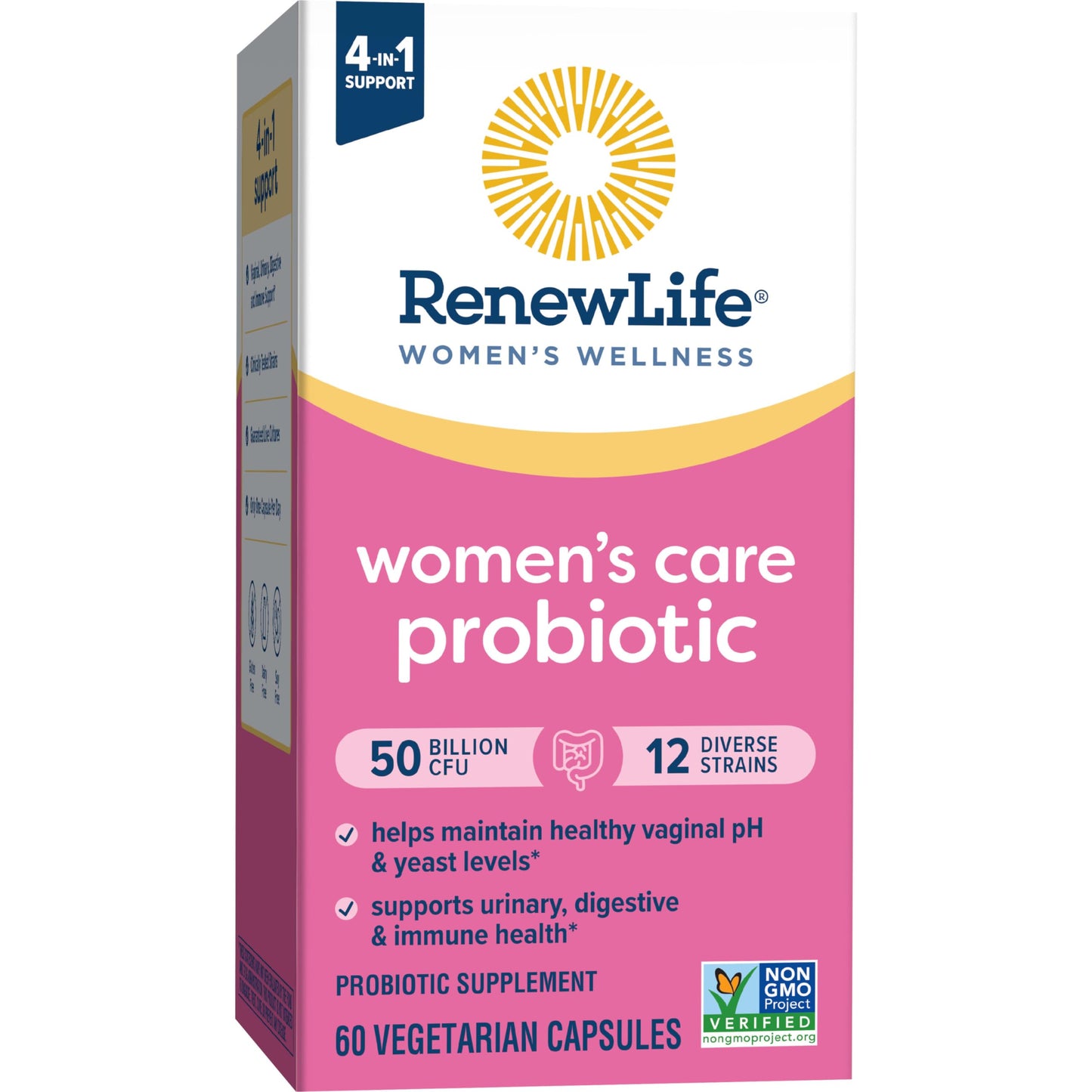 Renew Life Women’s Probiotic 50 Billion CFU – 60 Capsules