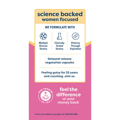 Renew Life Women’s Probiotic 50 Billion CFU – 60 Capsules