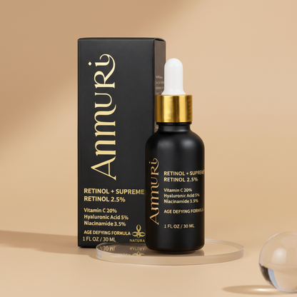 Ammuri Pro-Retinol Face Serum with Vitamin C, 30ml