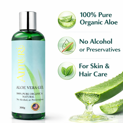 Ammuri Organic Aloe Vera Gel — Skin Relief & Hydration