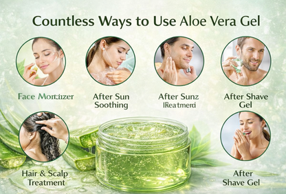 Ammuri Organic Aloe Vera Gel 300g — Face, Body & Hair