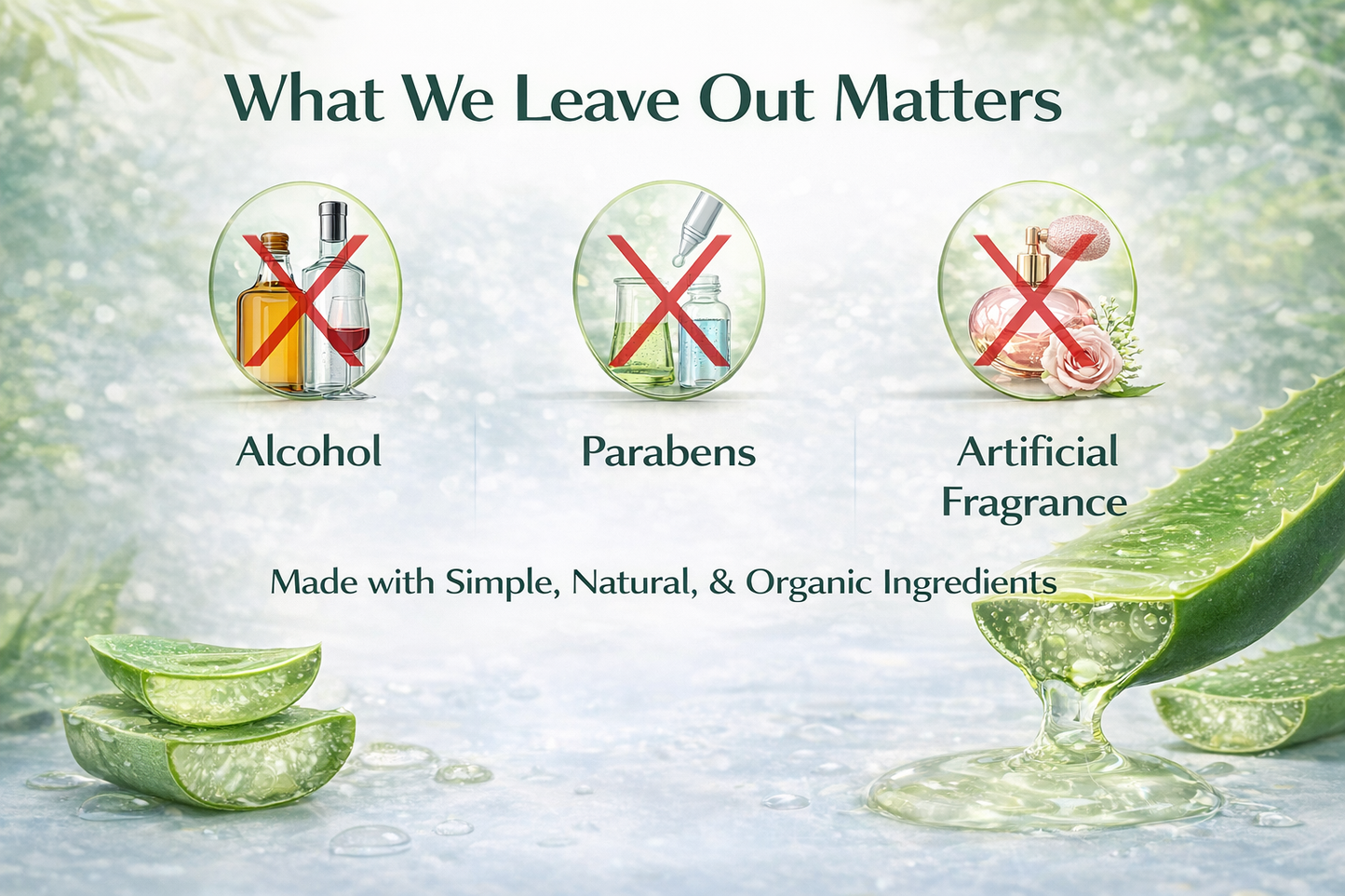 Ammuri Organic Aloe Vera Gel — Skin Relief & Hydration