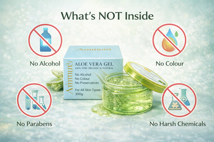 Ammuri Organic Aloe Vera Gel 300g — Face, Body & Hair