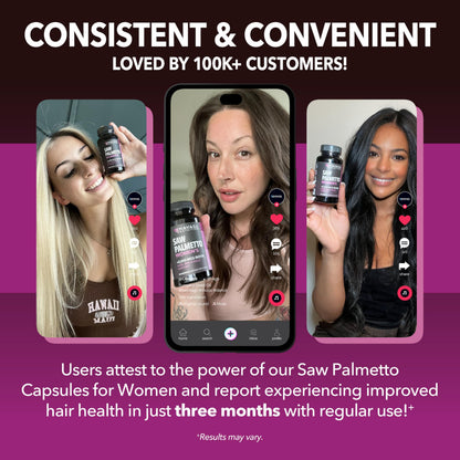 HAVASU Saw Palmetto 1500mg with Biotin 5000mcg | 120ct | Hair & Nails
