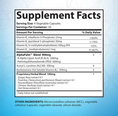 SciatiEase Nerve Comfort Supplement – 6 Bottle Bundle