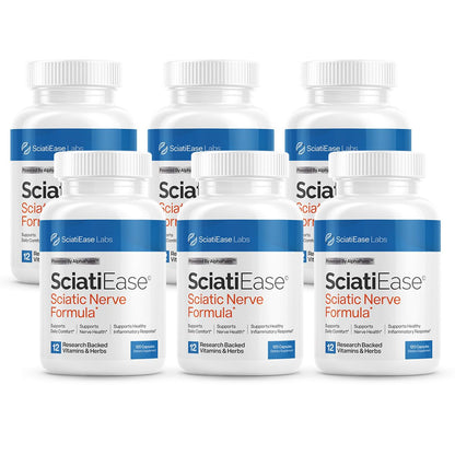 SciatiEase Nerve Comfort Supplement – 6 Bottle Bundle