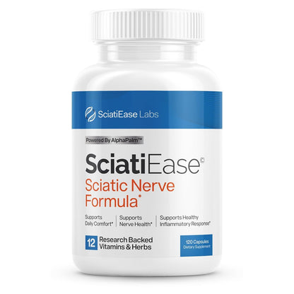 SciatiEase Nerve Comfort Supplement – 120 Capsules
