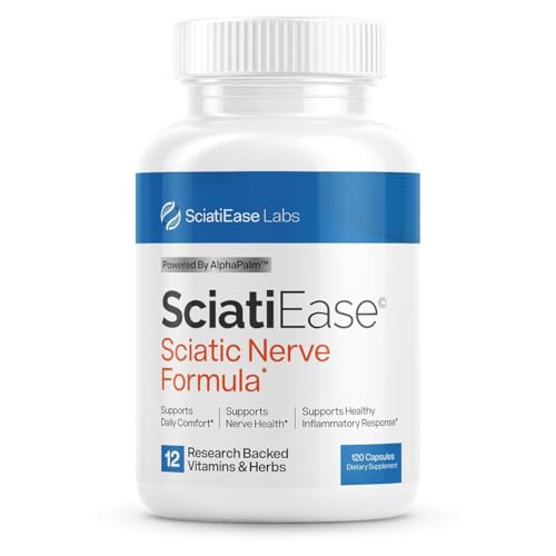 SciatiEase Nerve Comfort Supplement – 120 Capsules