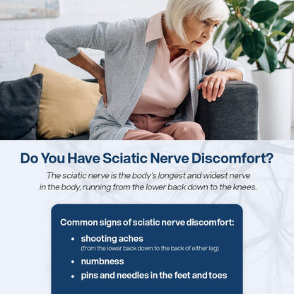 SciatiEase Nerve Comfort Supplement – 6 Bottle Bundle