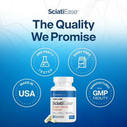 SciatiEase Nerve Comfort Supplement – 6 Bottle Bundle