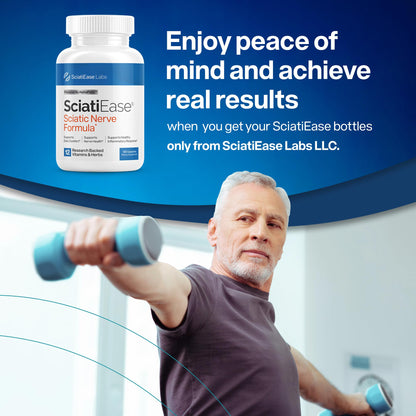 SciatiEase Nerve Comfort Supplement – 120 Capsules