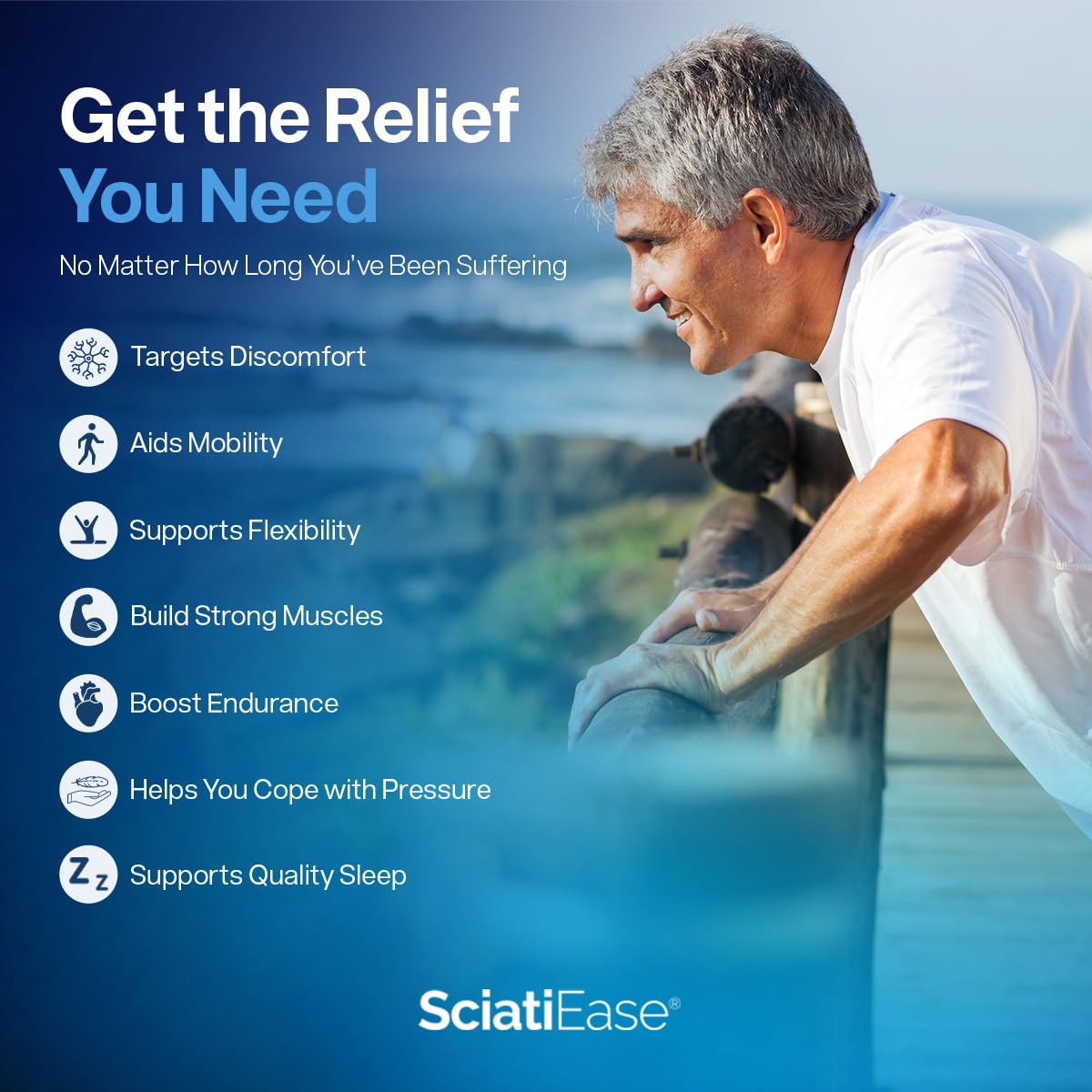 SciatiEase Nerve Comfort Supplement – 3 Bottle Bundle