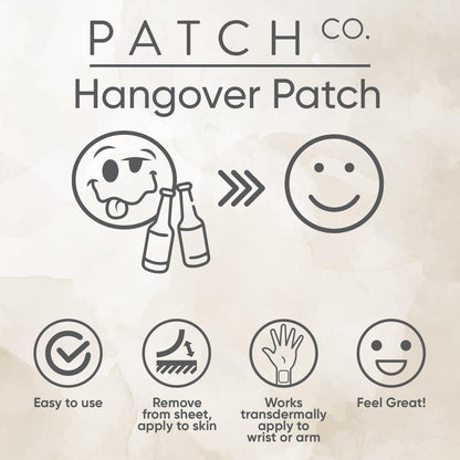 SMARTPOINT Post-Party Recovery Patches – Fast-Acting Transdermal | 24 Count
