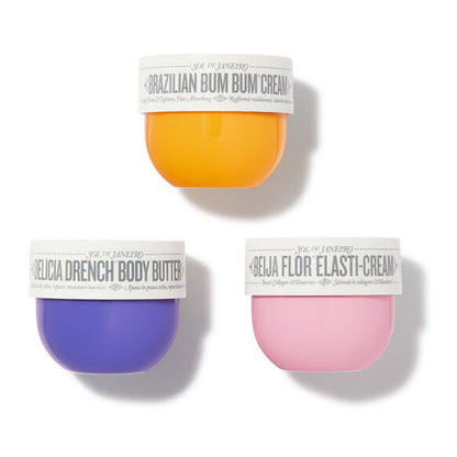 Sol de Janeiro Rio Body Trio Glow & Shimmer Gift Set 3 x 75ml