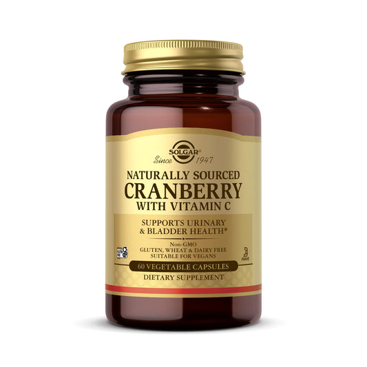 Solgar Cranberry with Vitamin C — Urinary Health, 60 Capsules