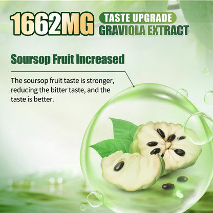 Soursop Bitters Liquid 15-Herb Blend with Moringa & Black Seed 16fl oz