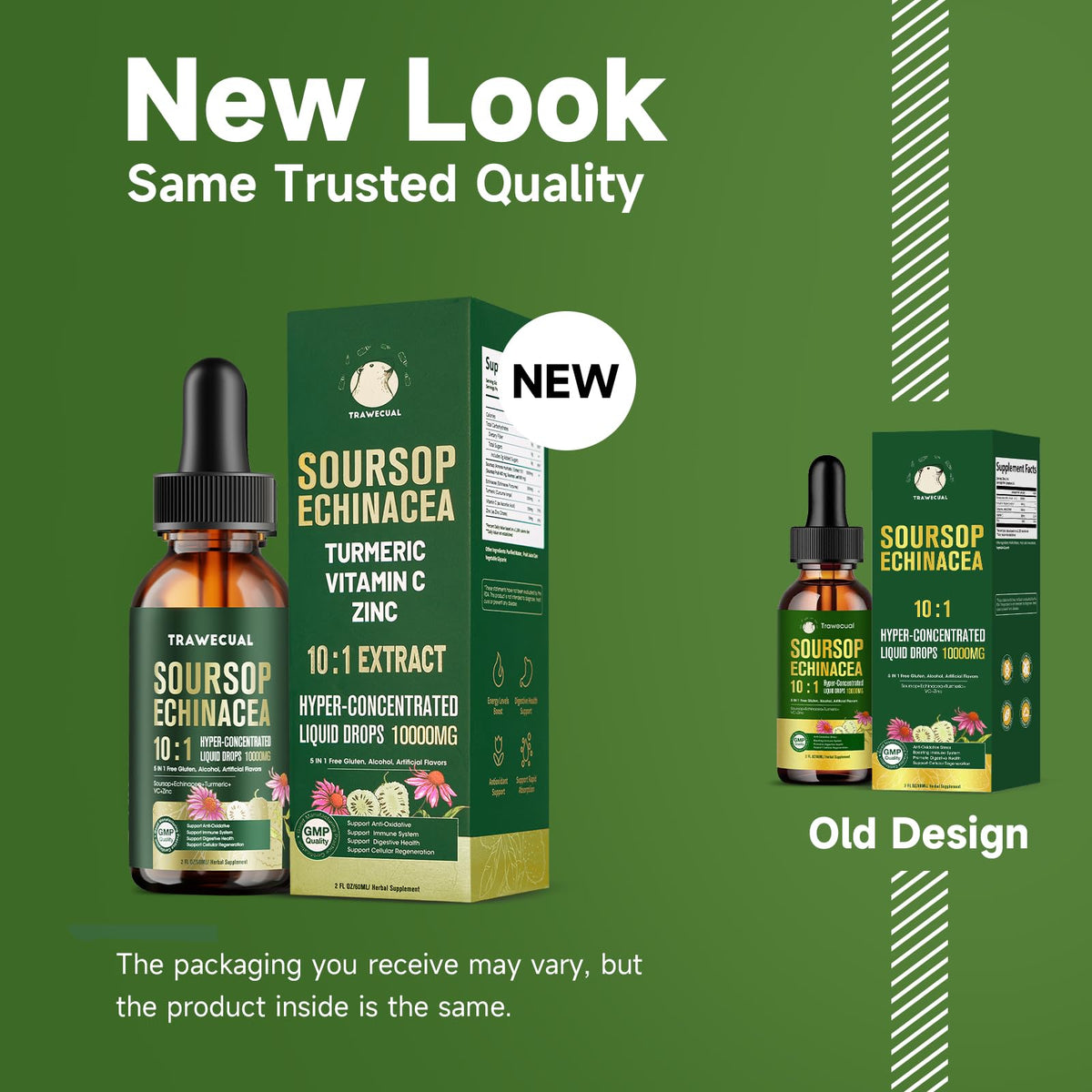 Soursop Graviola Liquid Drops 10:1 — Immune Support & Antioxidants - Calm Era