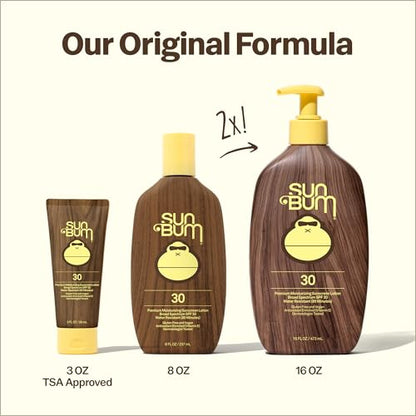 Sun Bum Original SPF 30 Sunscreen Lotion — Travel Size 3oz