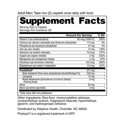 SUPER BETA PROSTATE Advanced – Beta Sitosterol Prostate Support (3-Pack, 180 Caplets) - Calm Era