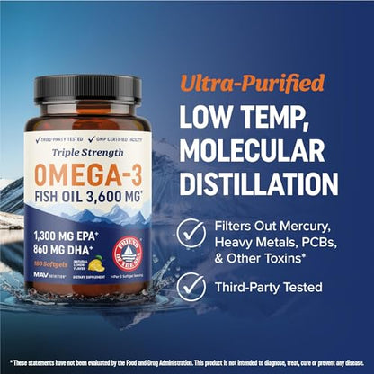 Triple Strength Omega-3 Fish Oil