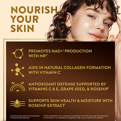 Swisse Plus NAD+ Beauty Restore 30 Capsules