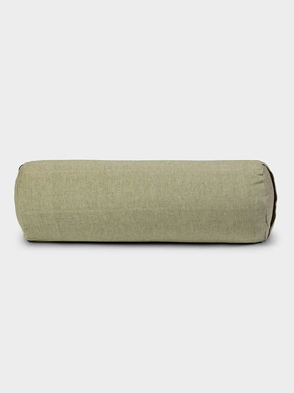Yoga Studio Organic Buckwheat Two Toned Meditation Bolster