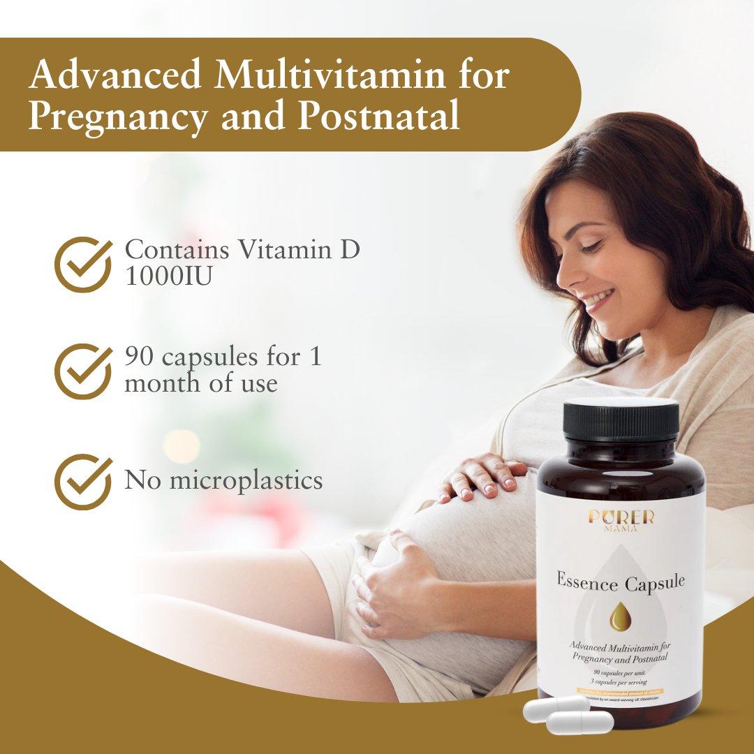 BePurer Essence Capsule Prenatal Multivitamin with Choline