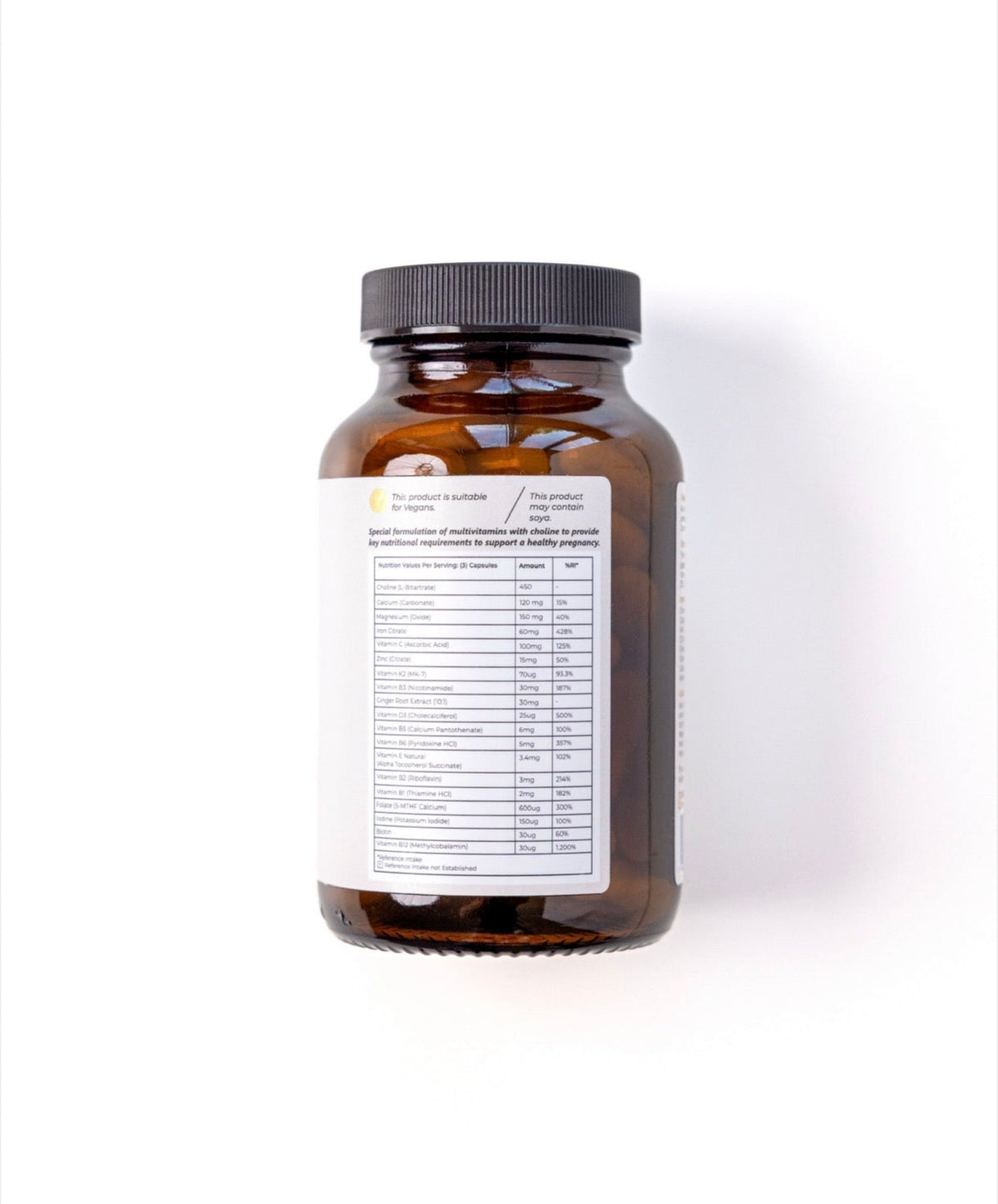 BePurer Essence Capsule Prenatal Multivitamin with Choline