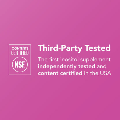 Theralogix Ovasitol Inositol Powder Packets – 90-Day Supply, NSF Certified