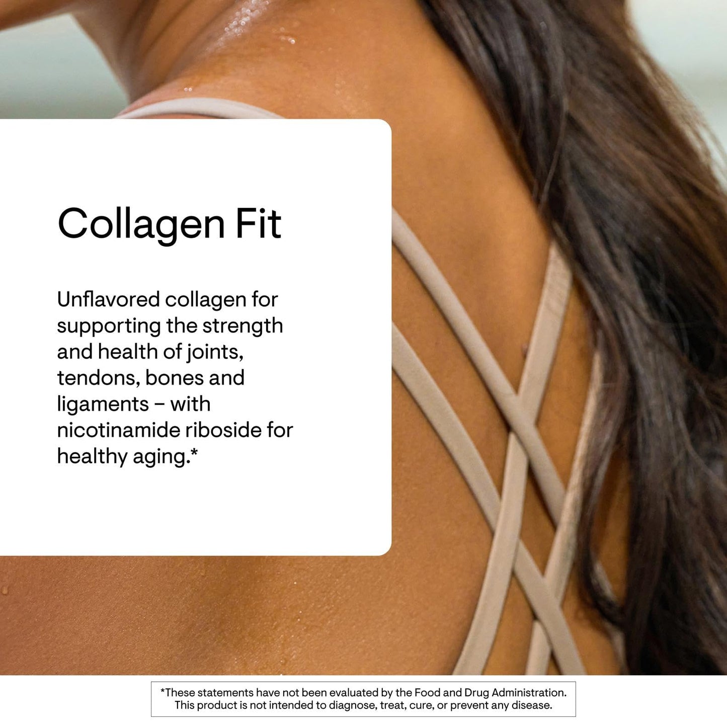 THORNE Collagen Fit – Collagen Peptides with Nicotinamide Riboside 30 Servings