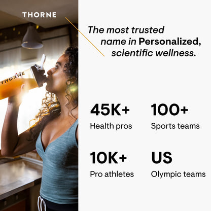 THORNE Collagen Fit – Collagen Peptides with Nicotinamide Riboside 30 Servings