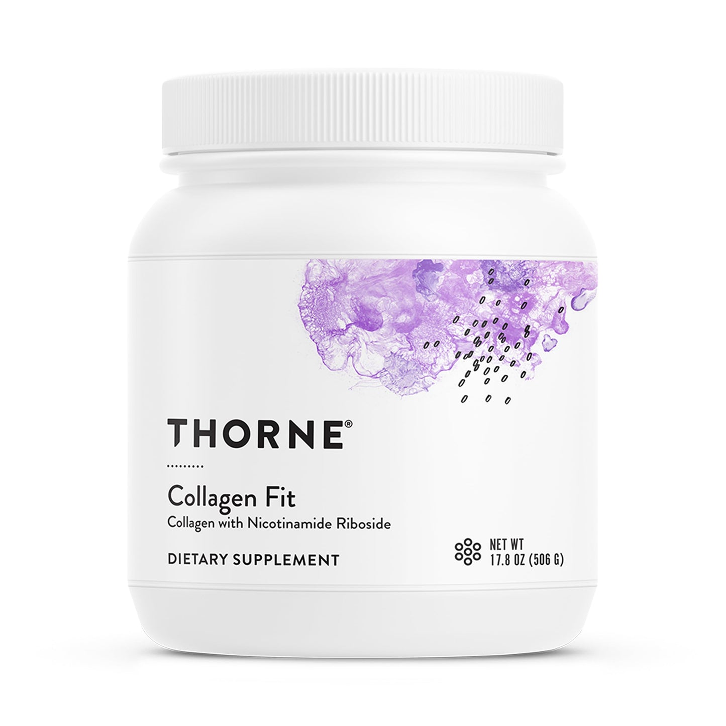 THORNE Collagen Fit – Collagen Peptides with Nicotinamide Riboside 30 Servings