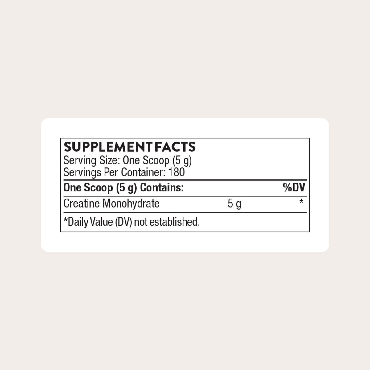 THORNE Creatine – Micronized Creatine Monohydrate Powder, 5 g Serving, 180 Servings, NSF Certified for Sport - Calm Era