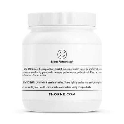 THORNE Creatine - Micronized Creatine Monohydrate Powder for Muscle & Focus | NSF Certified for Sport | Unflavored | 5 g per Serving | 90 Servings
