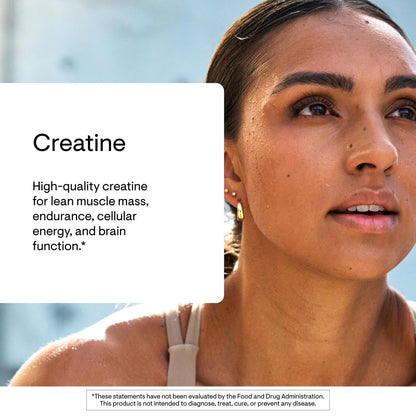 THORNE Creatine - Micronized Creatine Monohydrate Powder for Muscle & Focus | NSF Certified for Sport | Unflavored | 5 g per Serving | 90 Servings