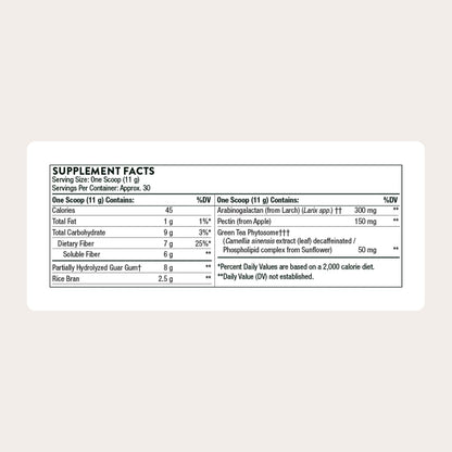 Thorne FiberMend Prebiotic Fiber Powder – 11.6oz