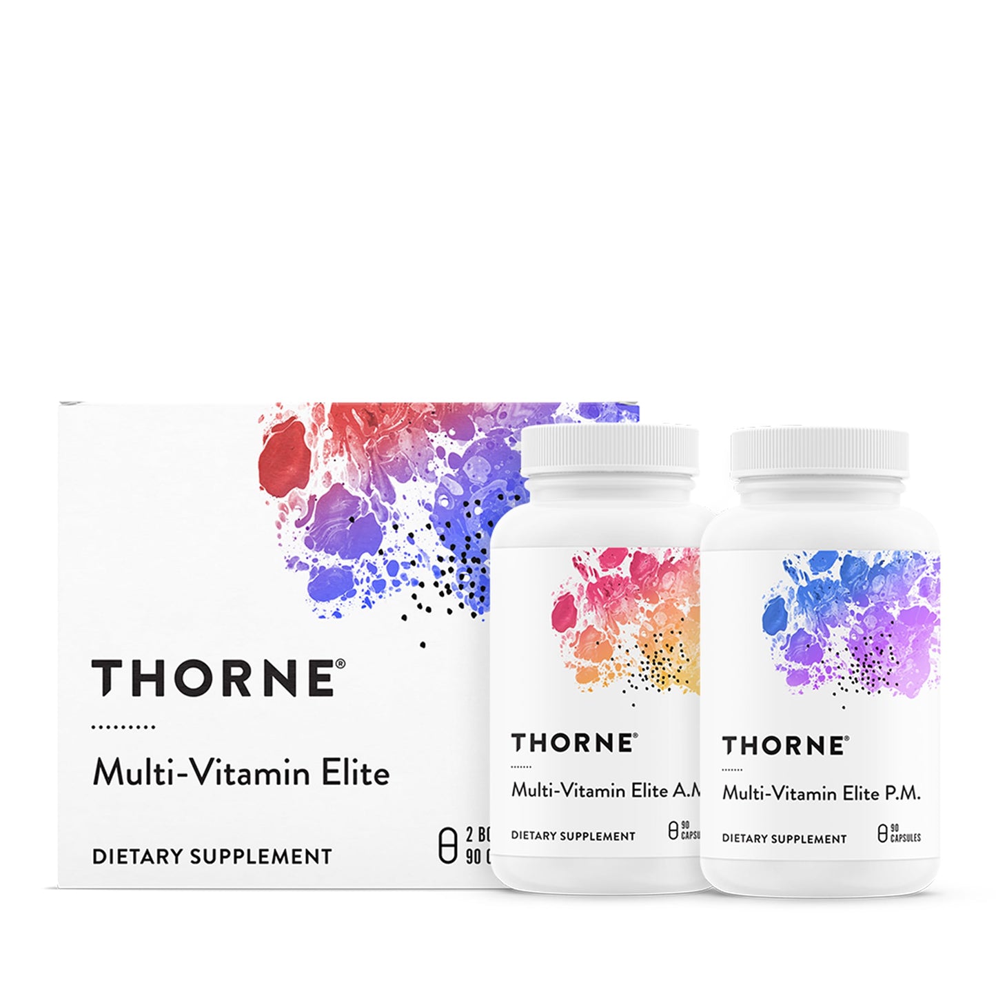 Thorne Multi-Vitamin Elite AM & PM – 180 Capsules
