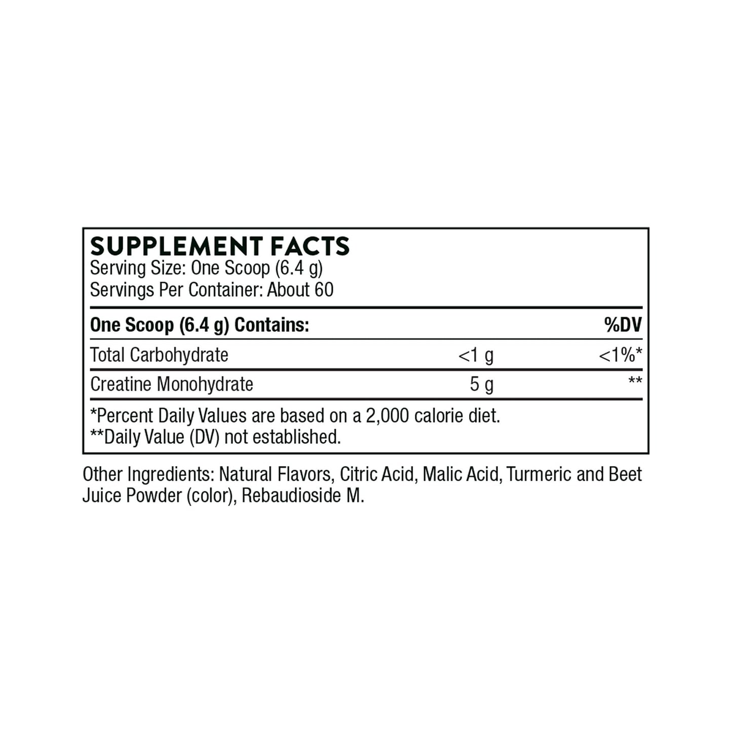 THORNE Creatine Monohydrate Powder – Pineapple Orange, 5 g/Serving, 60 Servings – NSF Certified for Sport