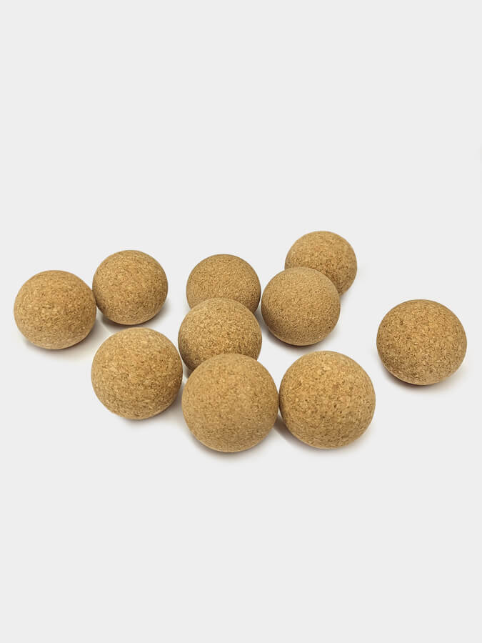 Yoga Studio Cork Massage Balls — Ten Pack