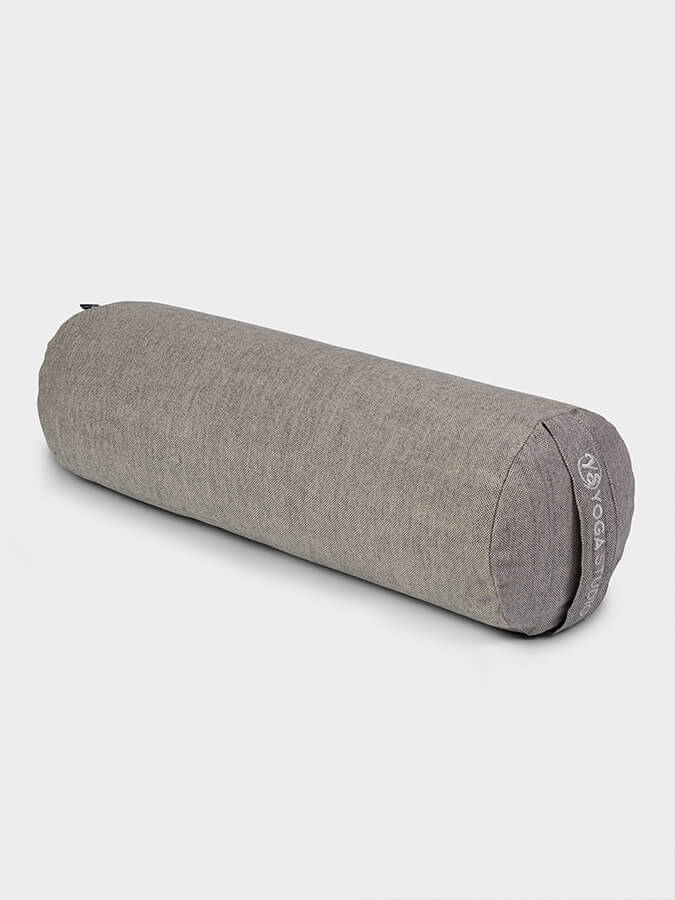 Yoga Studio Organic Buckwheat Two Toned Meditation Bolster
