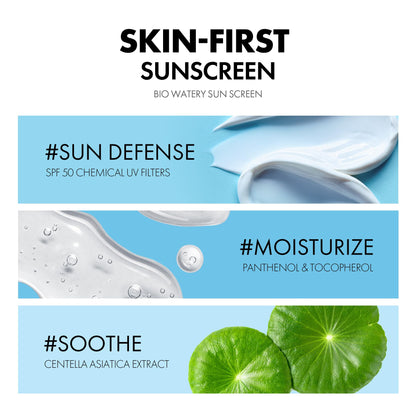 TOCOBO Bio Watery Sunscreen SPF 50 — Serum-Like Formula - Calm Era