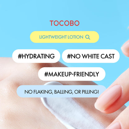 TOCOBO Bio Watery Sunscreen SPF 50 — Serum-Like Formula